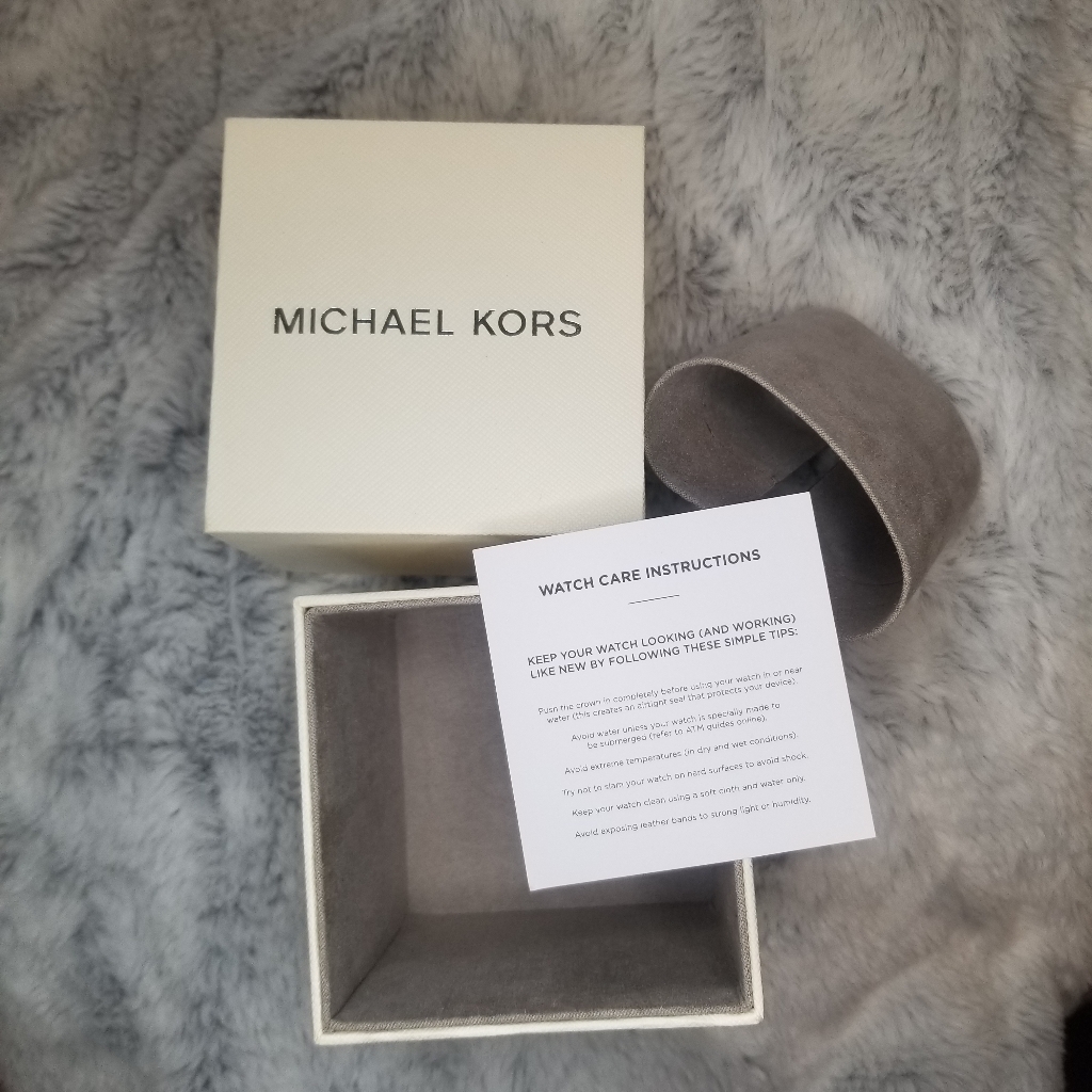 Michel Kors Watch Box Only Michel Kors Watch Box Only